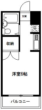 板橋区東新町のマンションの間取り