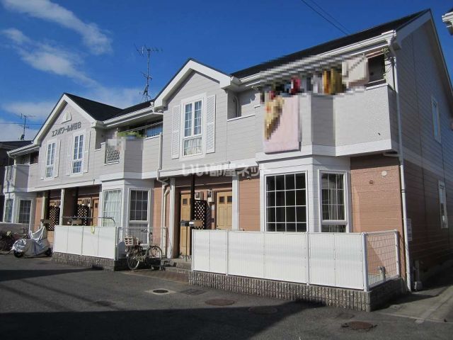 愛媛県松山市針田町（アパート）の賃貸物件の外観
