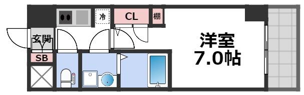 ファーストフィオーレ大阪城イーストの間取り