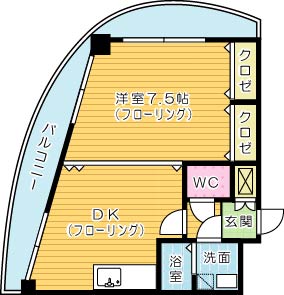 ヒット馬借BLDの間取り