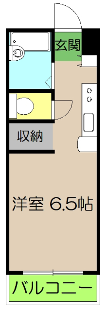 エクセル２１（学生プラン）の間取り