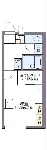 レオパレス大町の間取り