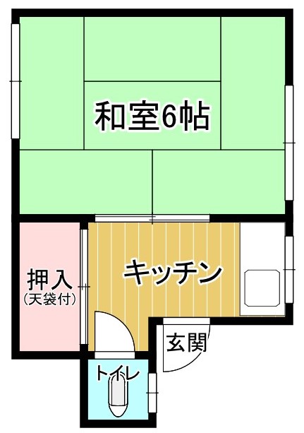 みのかね荘の間取り