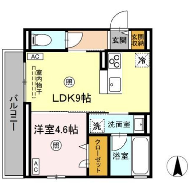 【ロイヤルステージ観音寺新町の間取り】