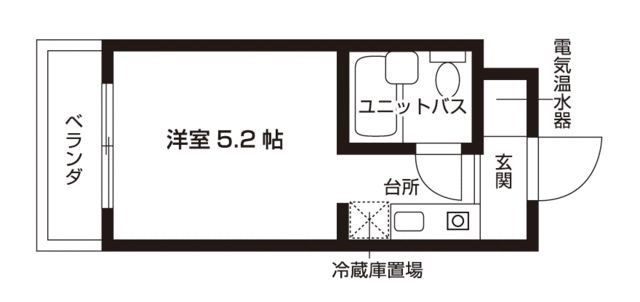 富士見市西みずほ台のマンションの間取り