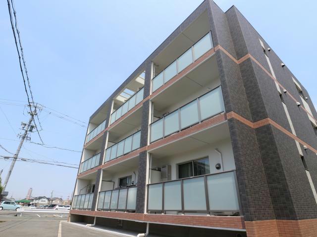 浜松市中央区三和町のマンションの建物外観