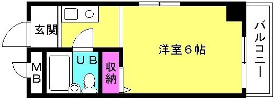 新在家ビル*3Fの間取り