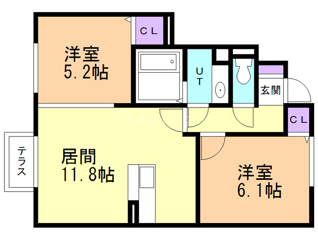 メールママンの間取り