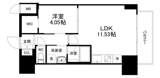 Vinoプレジオ本町の間取り