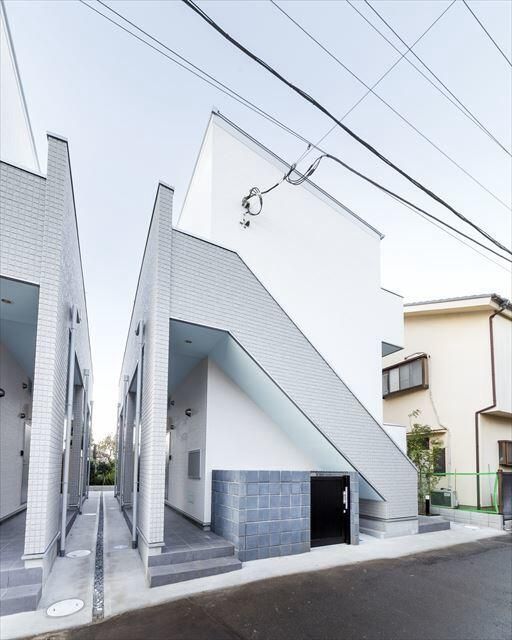 八千代市大和田のアパートの建物外観