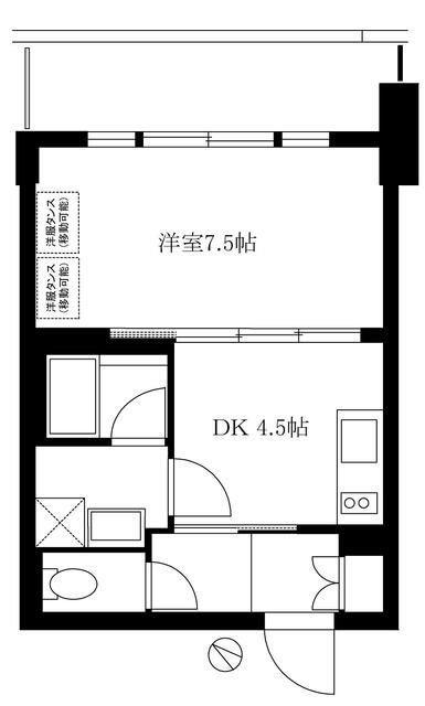 町田市原町田のマンションの間取り