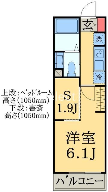 フォーサイトハイツ２の間取り