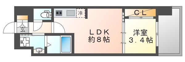 LiveCasa土橋の間取り