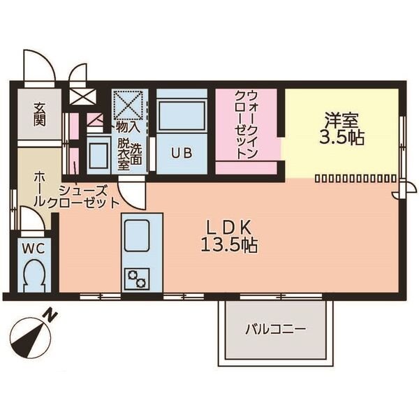 ARTE新清洲の間取り