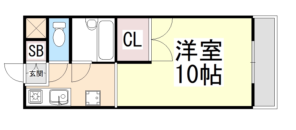 メゾンドプレミールの間取り