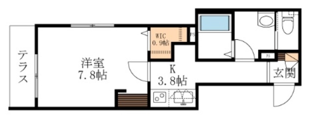 Ｌｕｚ　Ｓｏｌａｒ　Ｓｈｉｎｍａｔｓｕｄｏの間取り