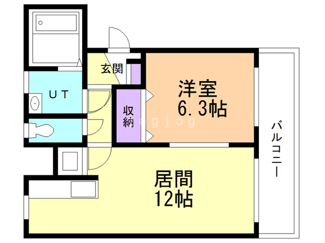 ＢＲＡＩＮ（旧ＤＯＵＸ１．６Ｎ）の間取り