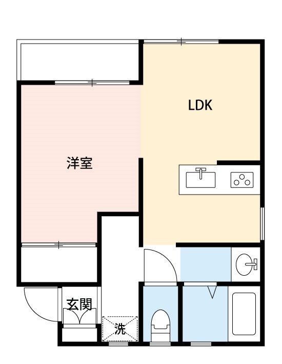 ハイツプレインの間取り