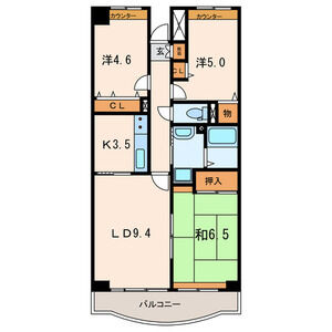 第6光マンションの間取り