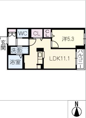 グレイス　カンパーニュの間取り