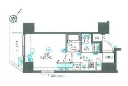 フェニックス伊勢佐木町弐番館の間取り