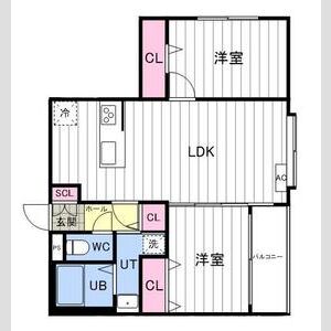 アルファスクエア南１西１８の間取り