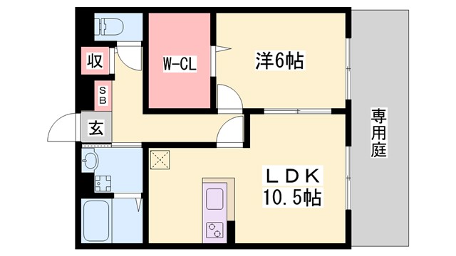 オータム・コートの間取り