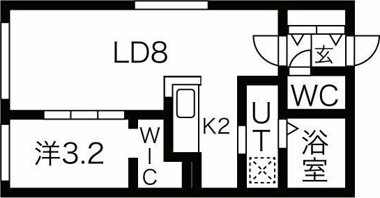 GAVEL163(ガヴェル163)の間取り