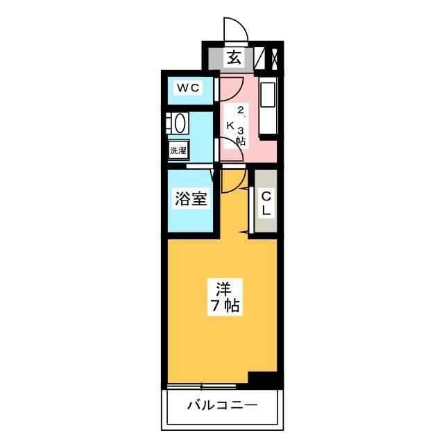 ガーデン清住の間取り