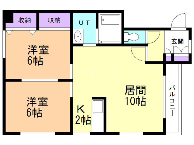 ヴィクトリー新川の間取り