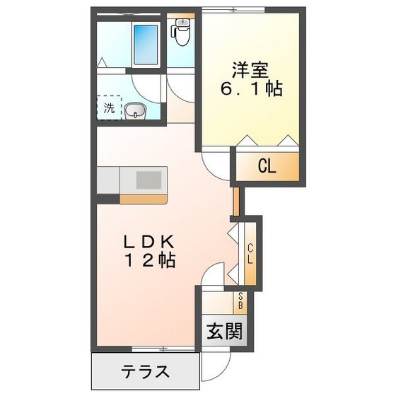 フェアリーの間取り