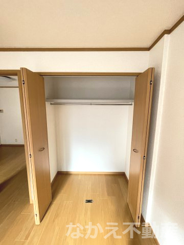 収納　たっぷりとした収納スペースです