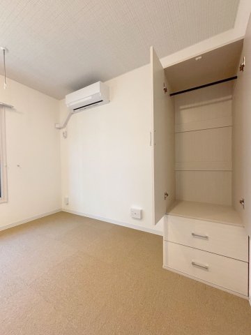 収納　十分な収納スペースがあります