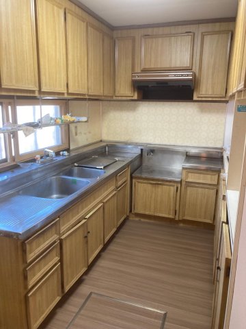 キッチン　コの字型キッチン