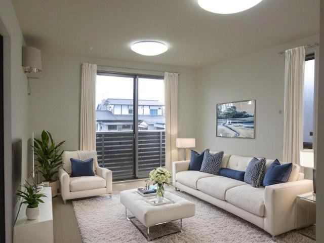 居室・リビング　ＣＧで家具等を配置したもので、家具等含まれません。