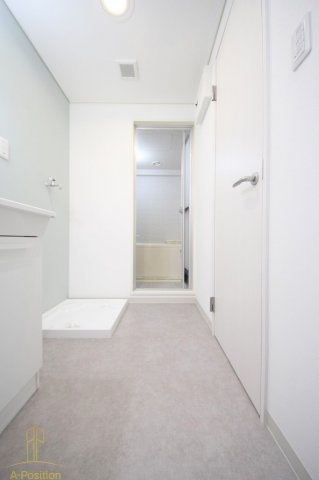 洗面設備　おおきに大阪天満サニーアパートメント