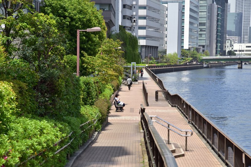 公園　芝浦運河沿緑地（公園）まで921m