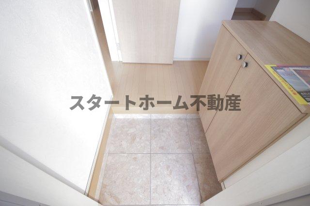 玄関　ゆったりとした玄関です