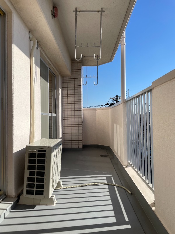 バルコニー　東バルコニー♪