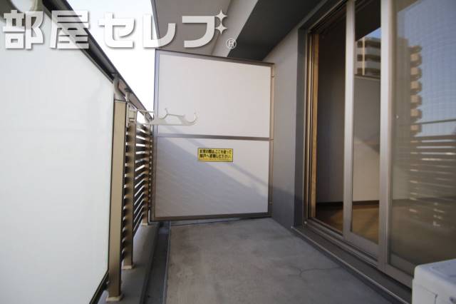 バルコニー　広めなバルコニー。