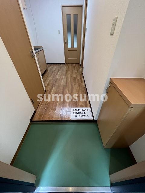 玄関　明るい玄関です