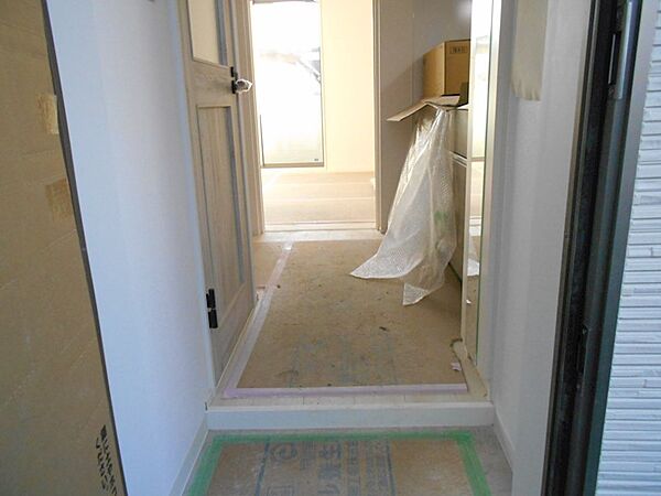 玄関　【女性のお一人暮らしでも安心のセキュリティ♪】