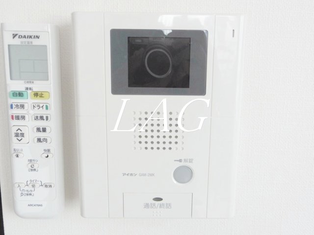 その他設備　モニター付きインターホンです。