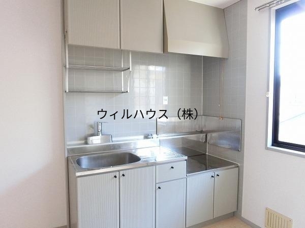 キッチン　ガスコンロ設置可！