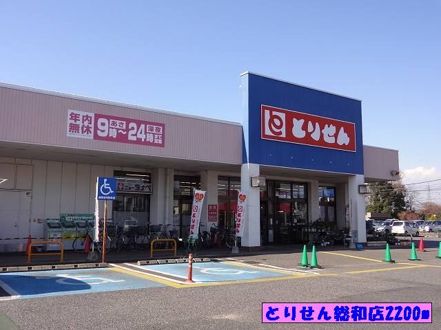 スーパー　とりせん総和店（スーパー）まで2200m