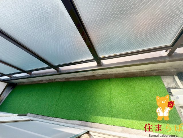 バルコニー　日常使いを想像しながら