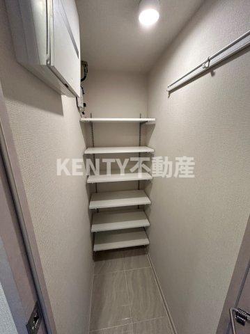 収納　収納のためのスペースです