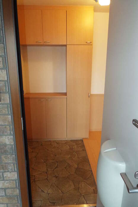 玄関　玄関（靴箱はトールタイプ）