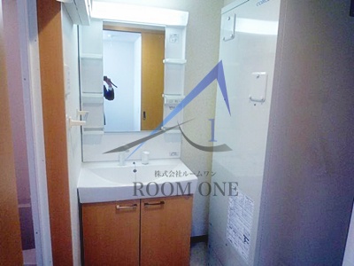 洗面設備　洗面台です。