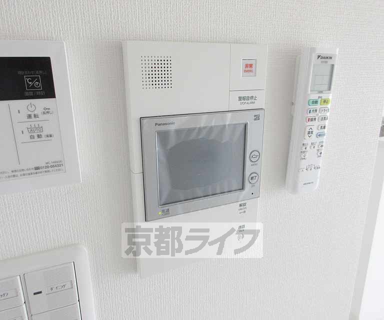 セキュリティ　来客確認も安心です！